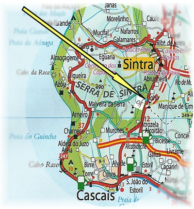 Mapa de acessos  Artes de Fogo, Lda